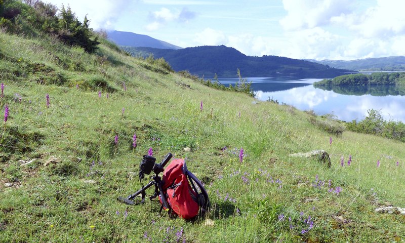 Il lago di Campotosto, orchidee, maltempo eschiarite! maggio/giugno 2023.